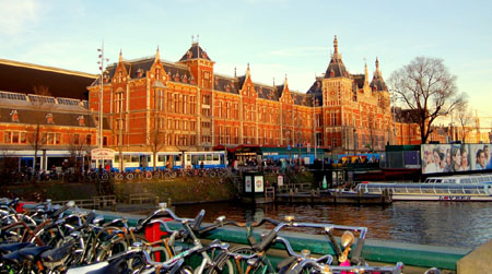Amsterdam Central Station Building