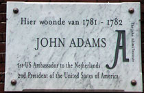 John Adams huis Amsterdam