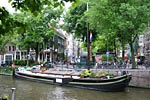 Houseboat museum Amsterdam