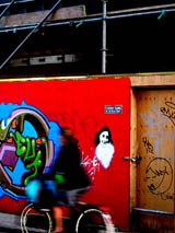 Anne Frank graffiti