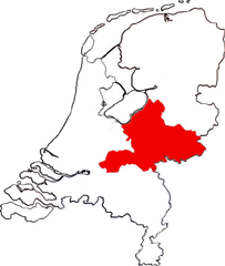 Province of Gelderland - Map of the Netherlands