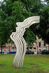 Oosterpark Amsterdam The Scream monument