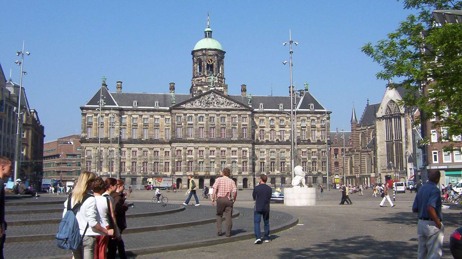 Dam Square Amsterdam Tagsüber