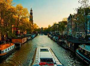 Amsterdam Strasse Canal