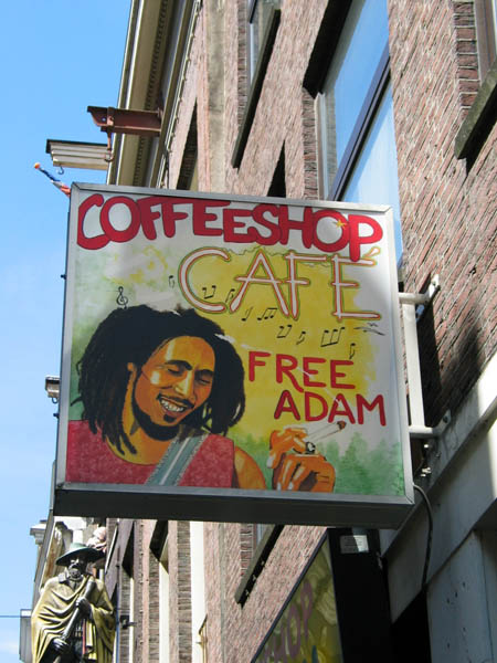 Coffeeshop à Amsterdam