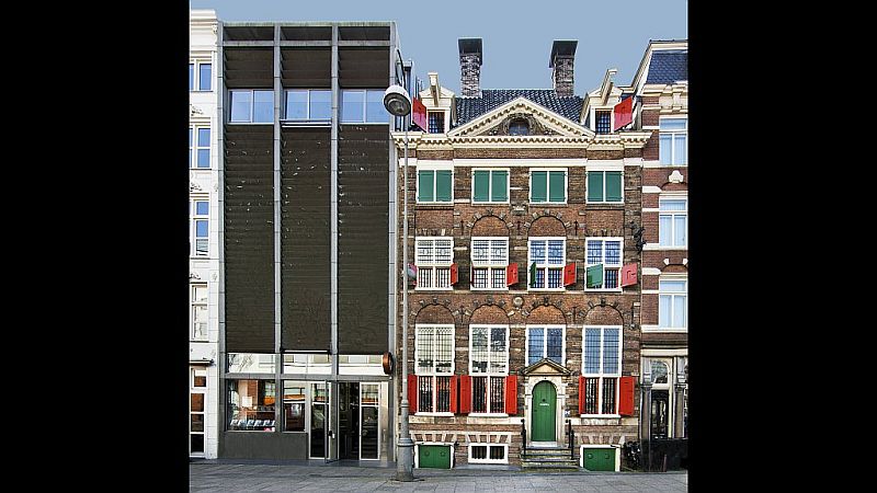 Museo de Amsterdam Casa de Rembrandthuis Rembrandt edificio