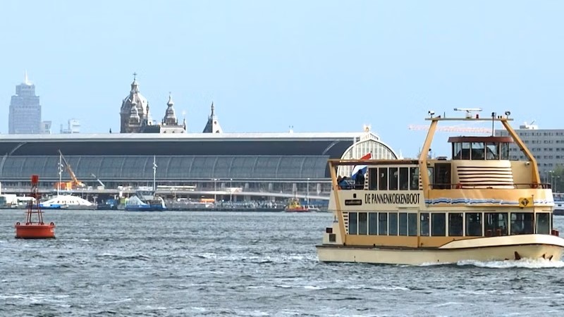Crociera sul canale di Amsterdam con pancake 1