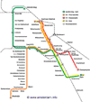 Mapa metro Amsterdam