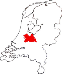Province of Utrecht - Map of the Netherlands
