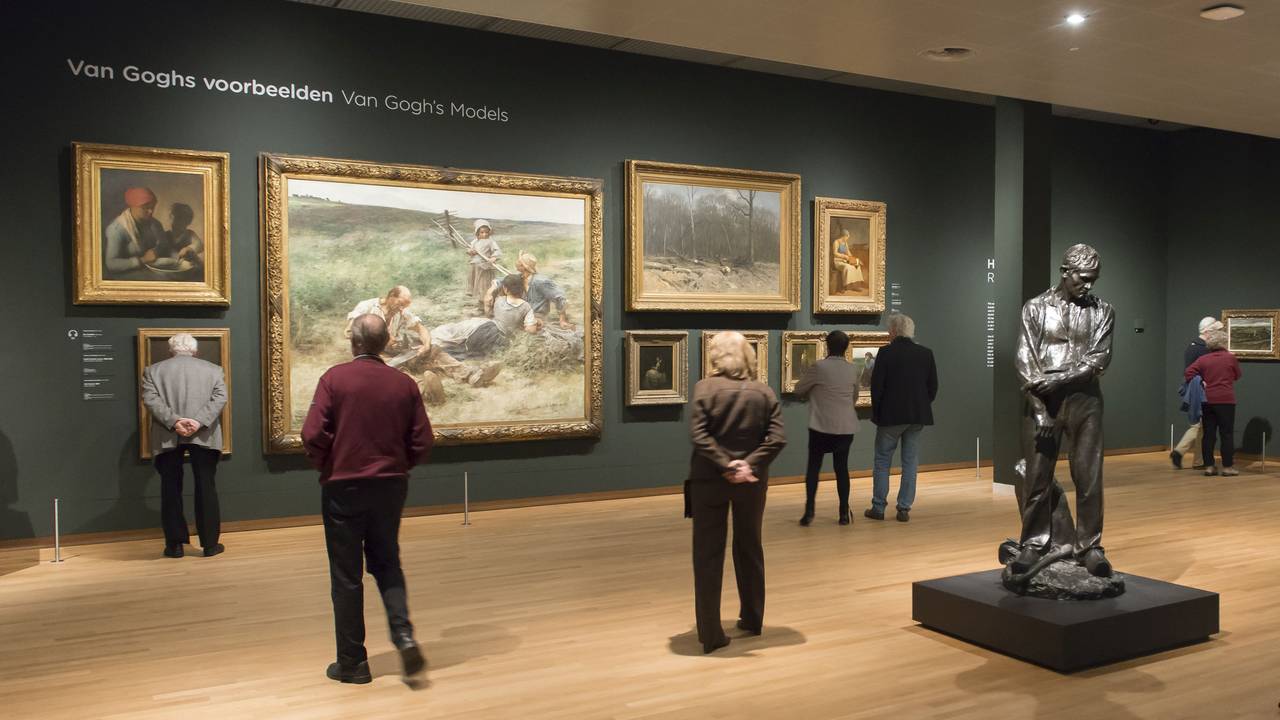 Амстердам музей Ван Гога экспонаты