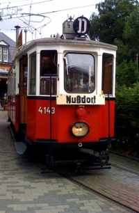 Tram Museum Exhibit