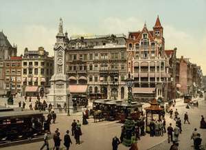 Dam Square Historu Old Picture Photo Dam Square Historu Old Picture Photo