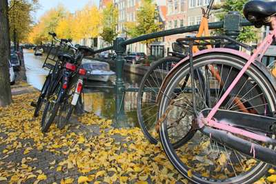 Amsterdam during autumn