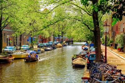 Amsterdam during summer Amsterdam during summer
