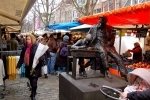 Lindengracht Market in Amsterdam Lindengracht Market in Amsterdam