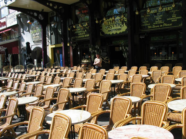 Empty Bar Rembrandtplein Amsterdam