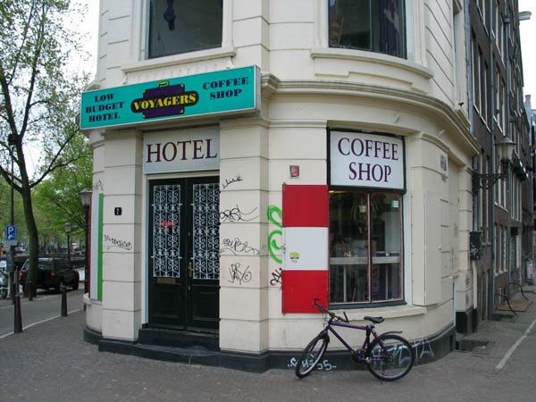 Coffeeshop and Hotel Voyagers Amsterdam