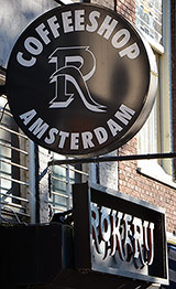 Coffee Shop Amsterdam Banner