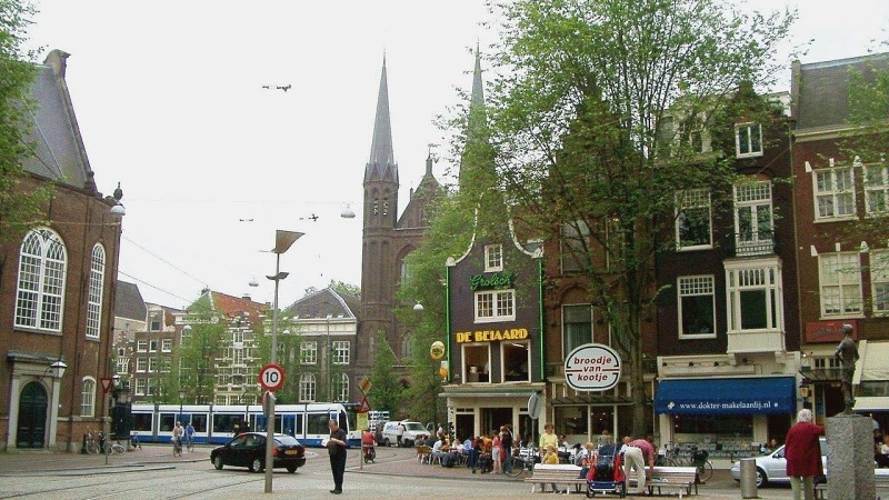Amsterdam Het Spui Square