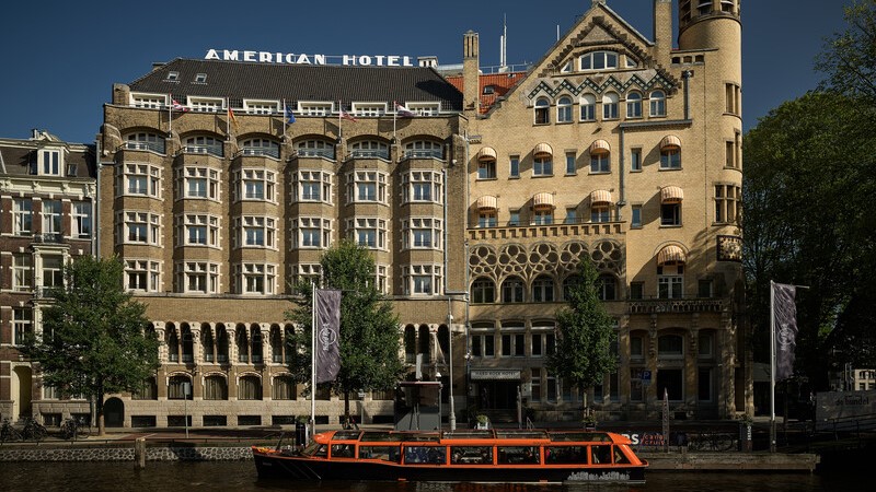 amsterdam hotel hard rock americain building