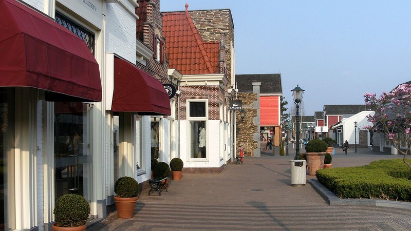 Lelystad town near Amsterdam