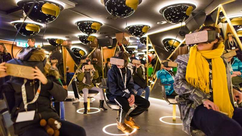 Virtual reality at the Dutch Maritime Museum in Amsterdam