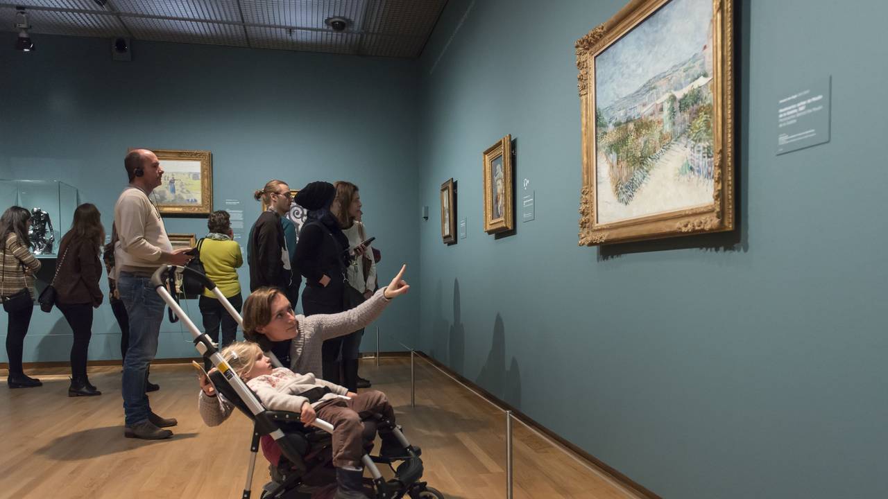 Van Gogh Museum, Amsterdam, Netherlands.