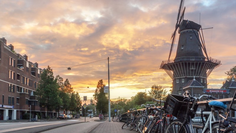 amsterdam city windmill