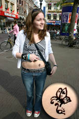 Amsterdam henna tattoo